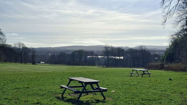 Pentland Hills from Howden Park